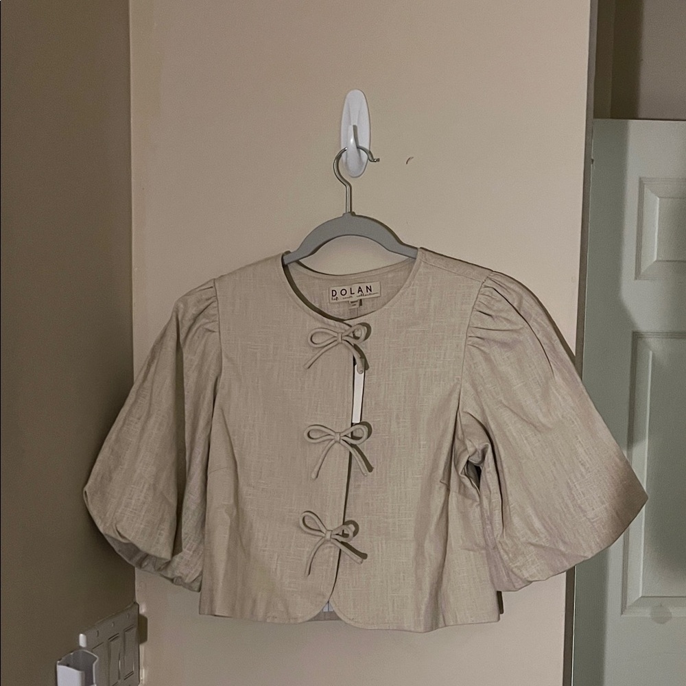 Dolan Light Tan Bow Top
